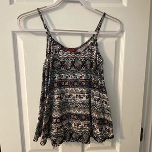Patterned tank top